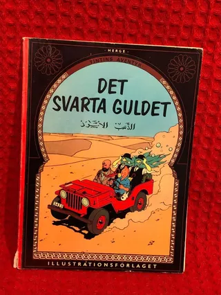 Det svarta guldet av Allan B. Hergé - Janzon - omslag