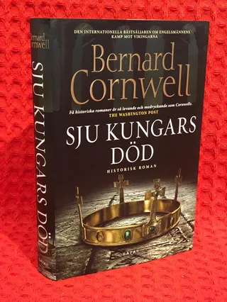 Sju kungars död av Bernard Cornwell - omslag