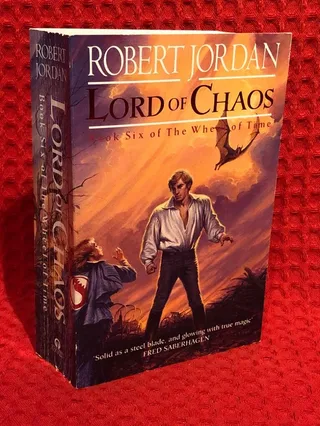 Lord of Chaos av Robert Jordan - omslag