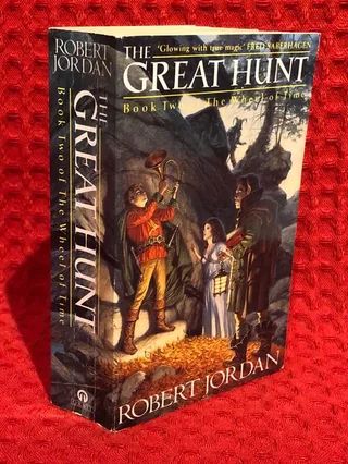 The great hunt av Robert Jordan - omslag
