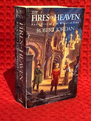 The Fires of heaven av Robert Jordan - omslag