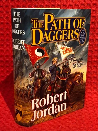 Path of daggers av Robert Jordan - omslag