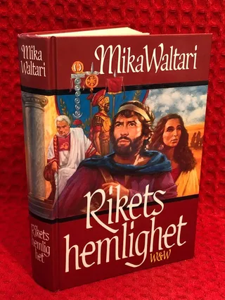 Rikets hemlighet : elva brev från Marcus Mezentius Manilianus om våren år trettio efter Kristus av Mika Waltari - omslag