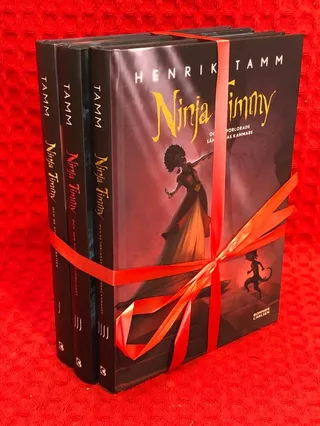 Bokpaket: 3st Ninja Timmy av Henrik Tamm - omslag