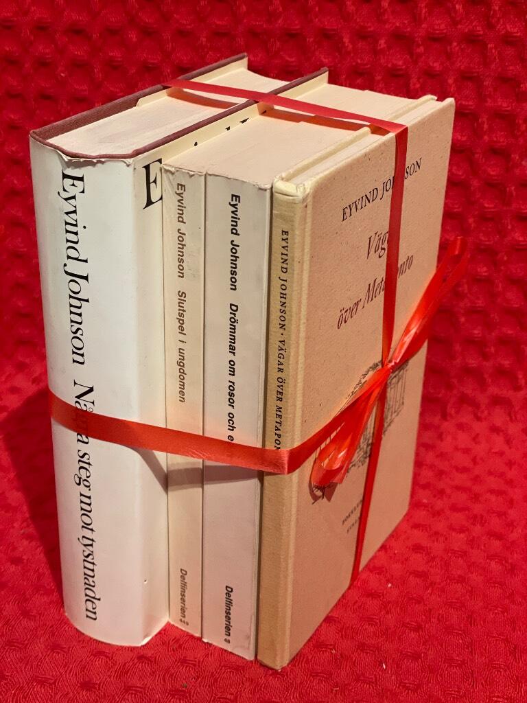 Bokpaket: 4 av nobelpristagaren Eyvind Johnson av Eyvind Johnson - omslag