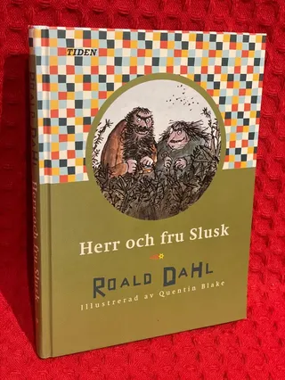 Herr och fru Slusk av Roald Dahl - omslag