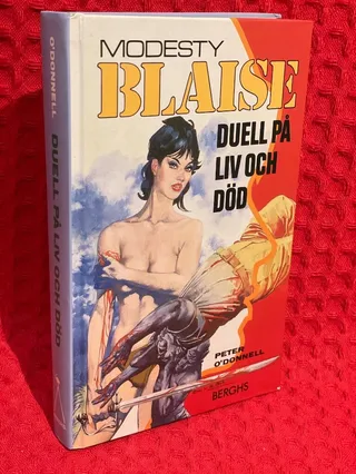 Duell på liv och död av Peter O'Donnell - omslag