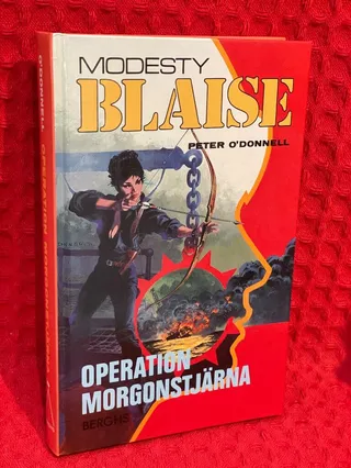 Operation Morgonstjärna av Peter O'Donnell - omslag