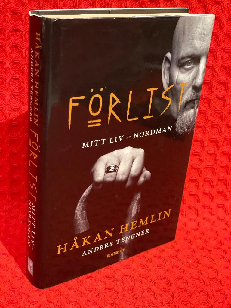 Förlist : mitt liv och Nordman av Håkan Hemlin - Anders Tengner - omslag