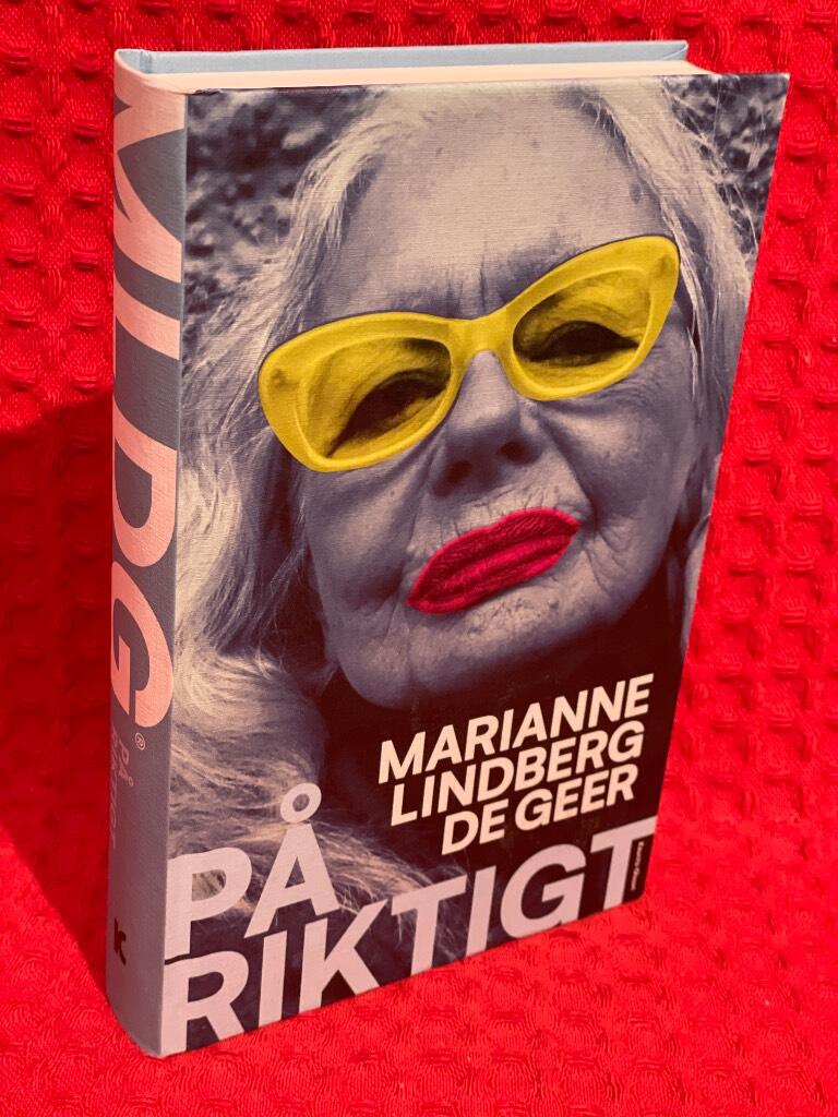På riktigt av Marianne Lindberg De Geer - omslag