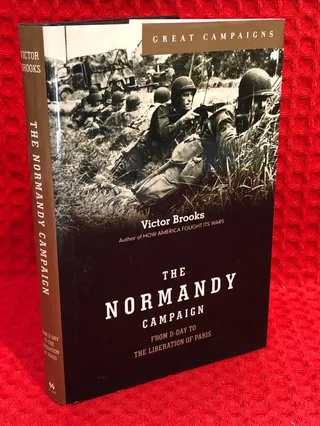 The normandy campaign av Victor Brooks - omslag