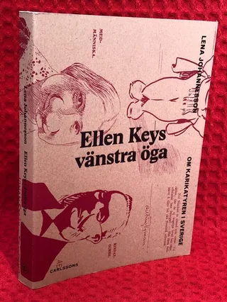 Ellen Keys vänstra öga : om karikatyren i Sverige av Lena Johannesson - omslag