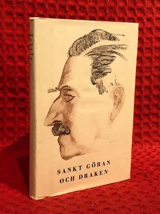 Sankt Göran och draken av Verner von Heidenstams - omslag