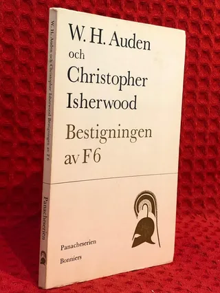 Bestigningen av F6 av Christopher Isherwood W.H Auden - omslag