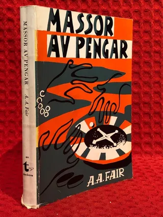 Massor av pengar av A.A. Fair - omslag