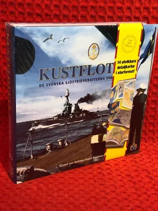Kustflottan : de svenska sjöstridskrafterna under 1900-talet av Gustaf von Hofsten - omslag