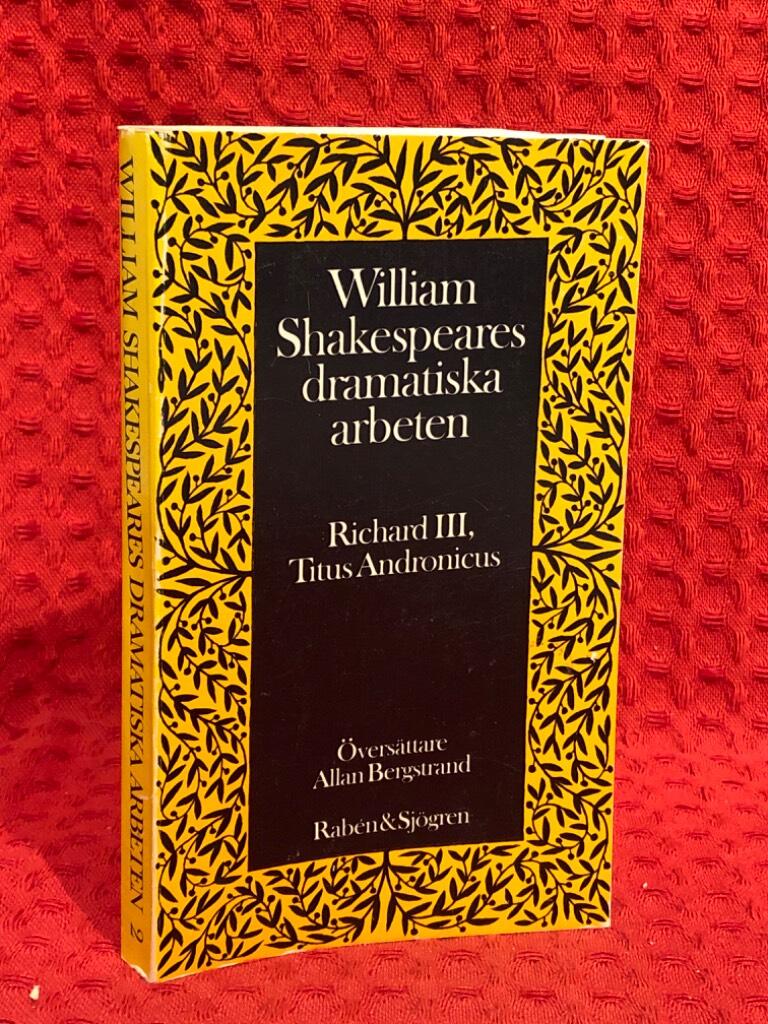 William Shakespeares dramatiska arbeten av William Shakespeare - omslag