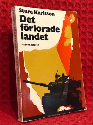 Det förlorade landet av Sture Karlsson - omslag