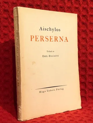 Perserna av Aischylos - omslag