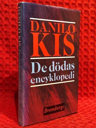 De dödas encyklopedi av Danilo Kiš - omslag