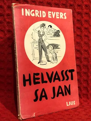 Helvasst sa jan av Ingrid Evers - omslag