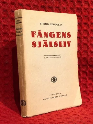 Fångens själsliv av Nathan Söderblom - omslag