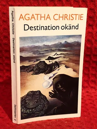 Destination okänd av Agatha Christie - omslag