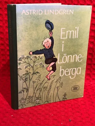 Emil i Lönneberga av Astrid Lindgren - omslag
