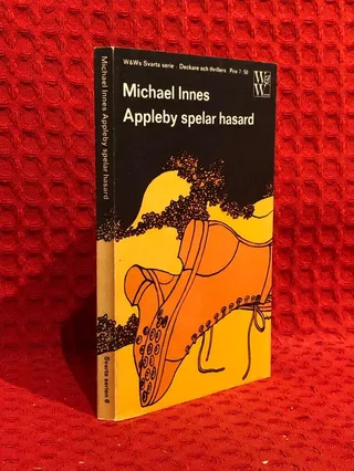 Appleby spelar hasard av Micheal Innes - omslag