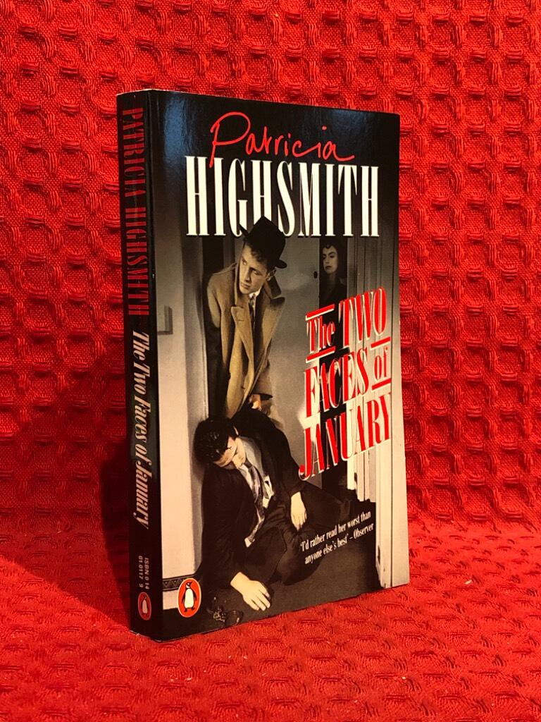 The two faces of january av Patricia Highsmith - omslag