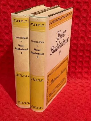 Huset Buddenbrook 1-2 (I-II) av Thomas Mann - omslag