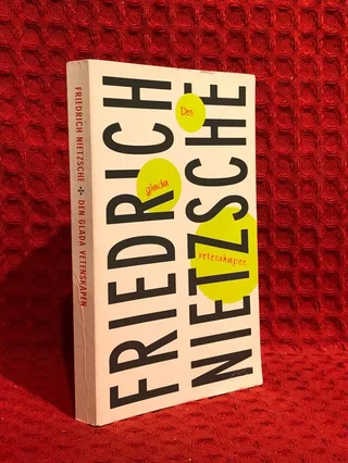 Den glada vetenskapen av Friedrich Nietzsche - omslag