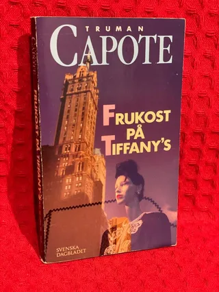 Frukost på Tiffany's av Truman Capote - omslag