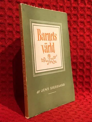 Barnets värld av Jens Sigsgaard - omslag