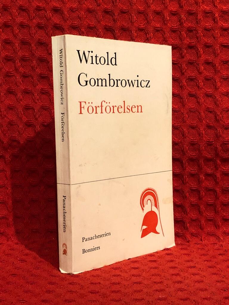 Förförelsen av Witold Gombrowicz - omslag