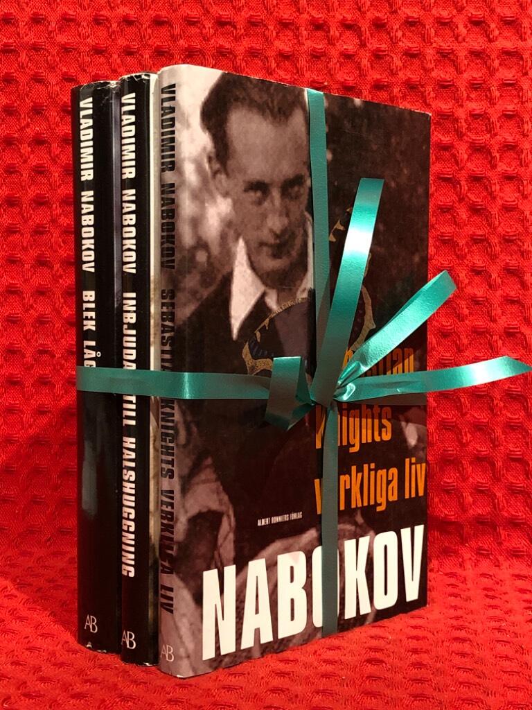 Bokpaket: 3st Vladimir Nabokov av Vladimir Nabokov - omslag