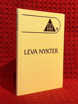 Leva nykter - omslag