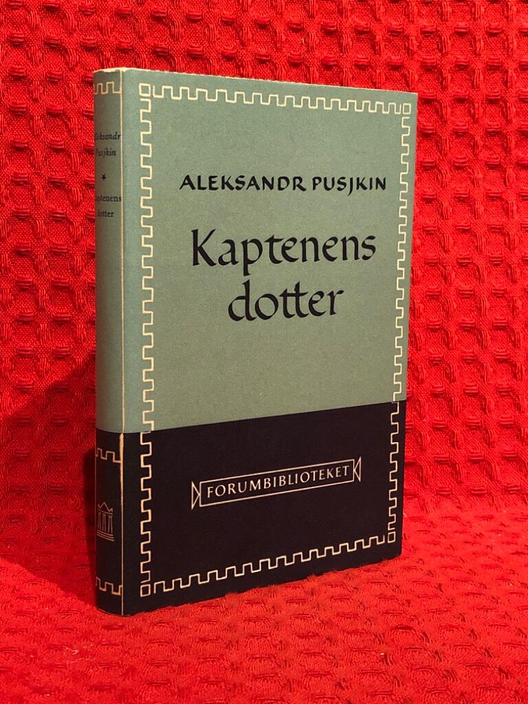 Kaptenens dotter av Aleksandr Pusjkin - omslag