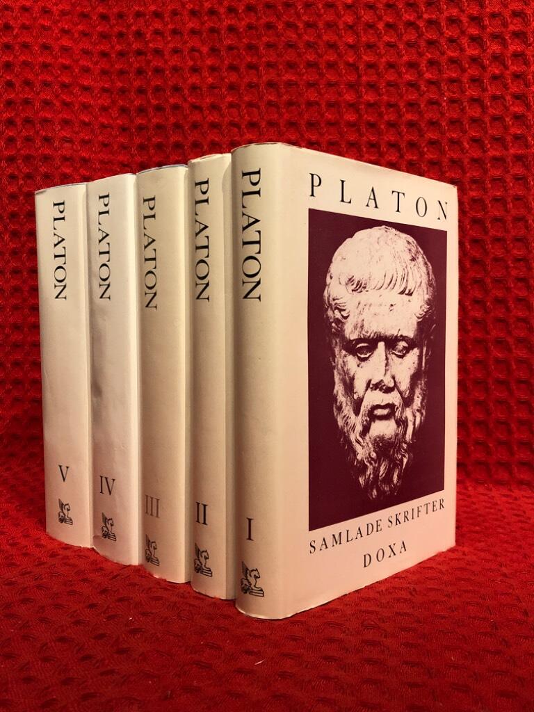 Platon - samlade skrifter Del I - V av Platon - omslag