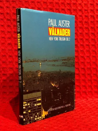 Vålnader av Paul Auster - omslag