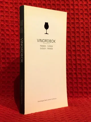 Svensk-fransk vinordbok - omslag