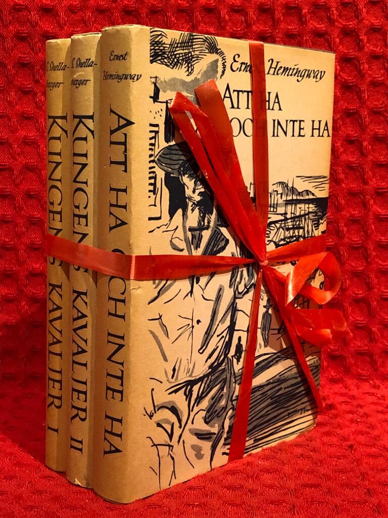 Bokpaket: 3st Ernest Hemingway av Ernest Hemingway - omslag