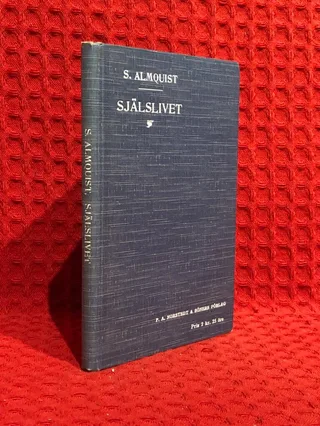 Själslivet av S Almqvist - omslag