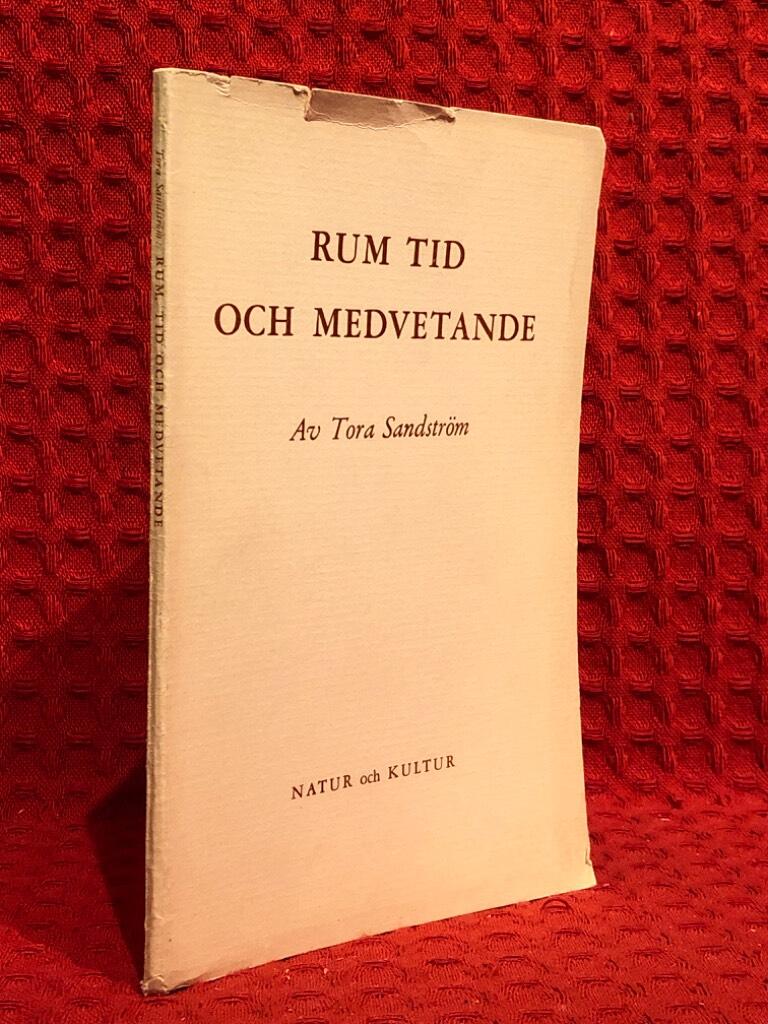 Rum tid och medvetande av Tora Sandström - omslag