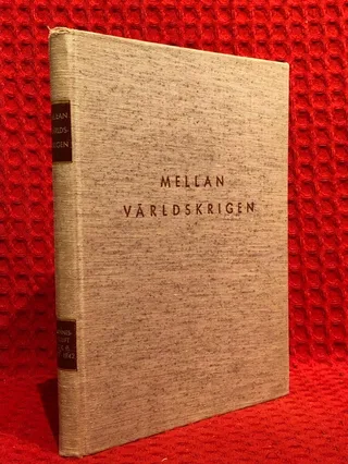 Mellan världskrigen av Sven Liderot - omslag