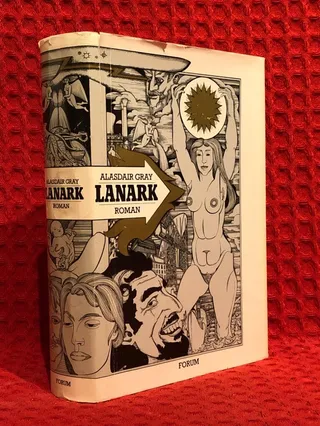 Lanark av Alasdair Gray - omslag