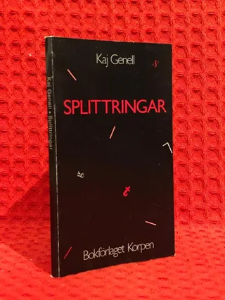 Splittringar av Kaj Genell - omslag