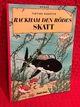 Rackham den rödes skatt av Hergé - omslag
