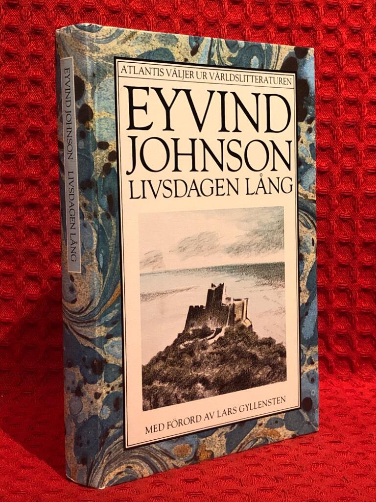 Livsdagen lång : en roman, berättad i Rom av Eyvind Johnson - omslag