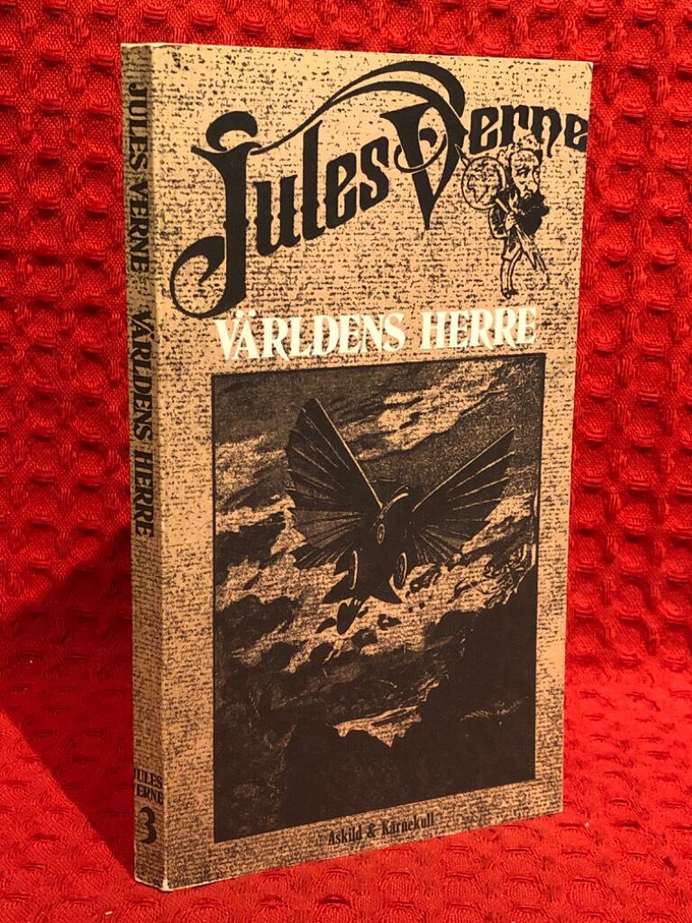 Världens herre av Jules Verne - omslag